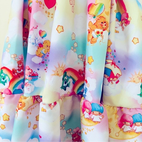 Japan LA Little Twin Stars x CareBears rainbow dress size medium - Picture 4 of 5